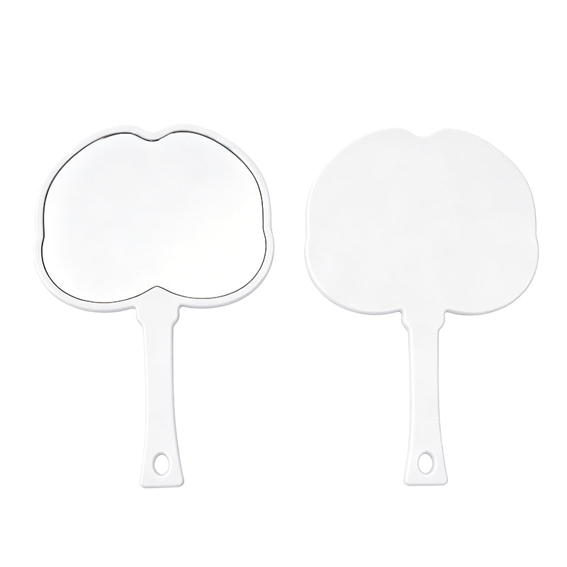 OEM/ODM Peach Shaped Hand Mirror from Kaifam Manufacturing. Custom logo, Pantone colors, MOQ 100pcs, 15-day lead time. Request a free quote.