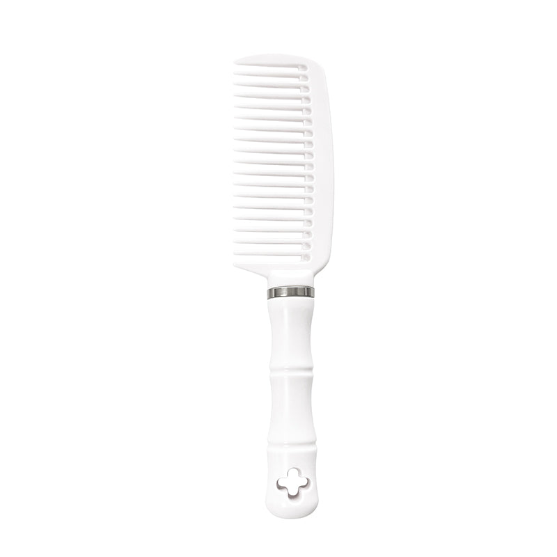OEM/ODM Macaron Bamboo Joint Wide-Tooth Comb from Kaifam Manufacturing. Custom logo, Pantone colors, MOQ 100pcs, 15-day lead time. Request a free quote.
