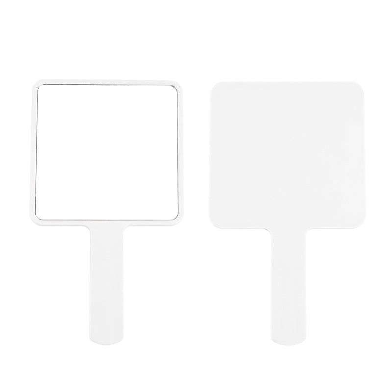 OEM/ODM Square handheld mirror from Kaifam Manufacturing. Custom logo, Pantone colors, MOQ 100pcs, 15-day lead time. Request a free quote.