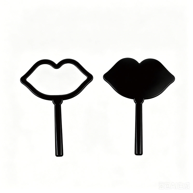 Lip-shaped handheld mirror | Premium corporate gifts and custom-made presents | Wholesale and customization services