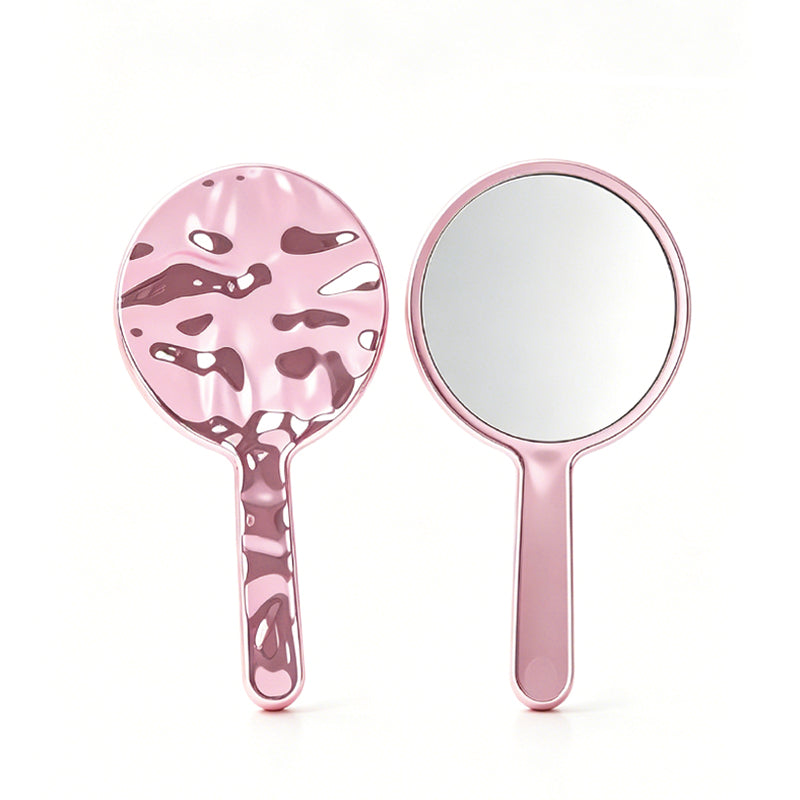 Custom Logo Elliptical Handheld Mirror | Premium Corporate Gifts and Personalized Promotional Items