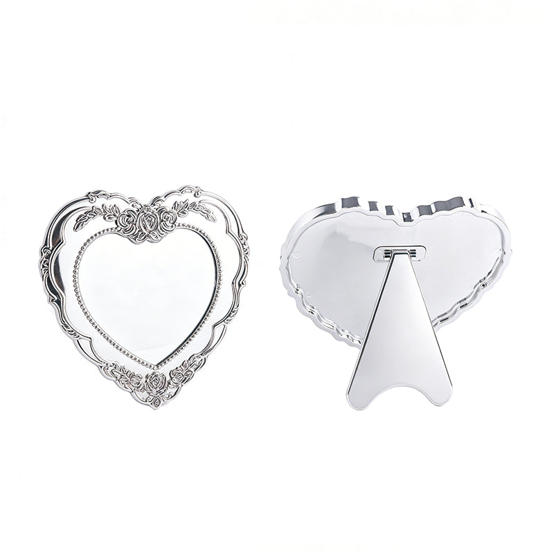 Heart-shaped desktop mirror | Premium corporate gifts and custom-made presents | Wholesale and customization services