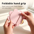 OEM/ODM Swivel Flower Vanity Hand Mirror from Kaifam Manufacturing. Custom logo, Pantone colors, MOQ 100pcs, 15-day lead time. Request a free quote.