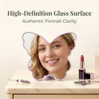 OEM/ODM Butterfly Shaped Tabletop Makeup Mirror from Kaifam Manufacturing. Custom logo, Pantone colors, MOQ 100pcs, 15-day lead time. Request a free quote.